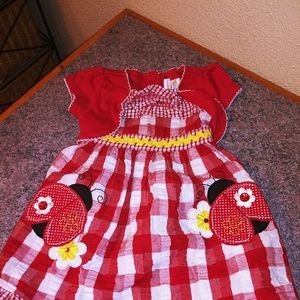 Girl Size 2T Short Sleeve Dress